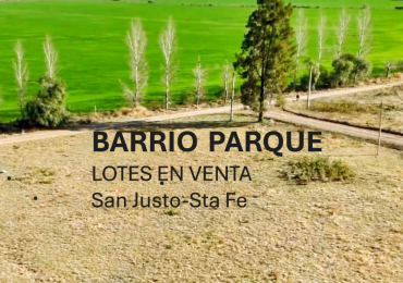 Terreno en Barrio Parque